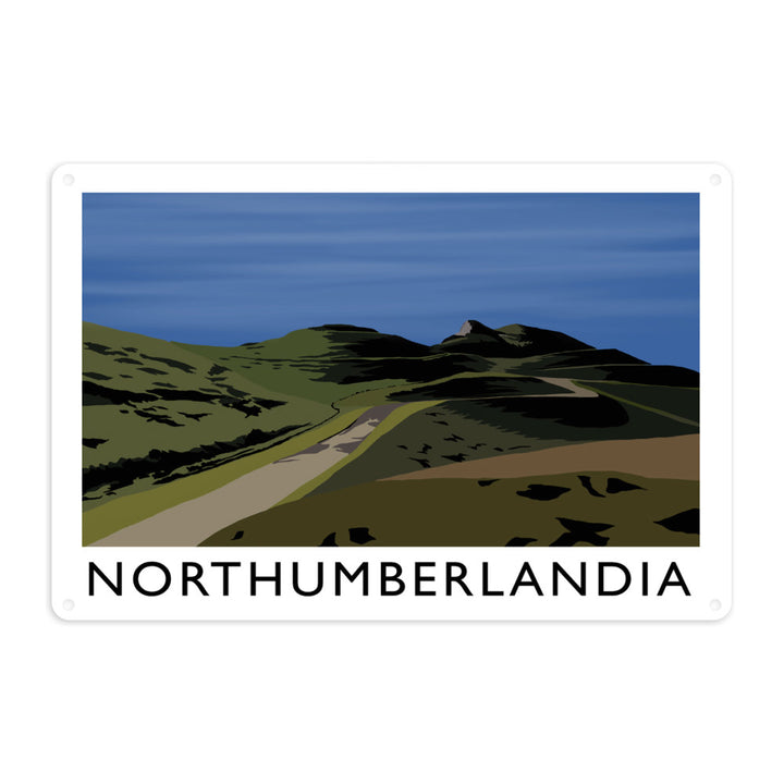 Northumberlandia Metal Sign