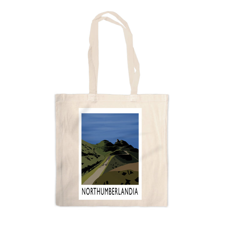 Northumberlandia Canvas Tote Bag