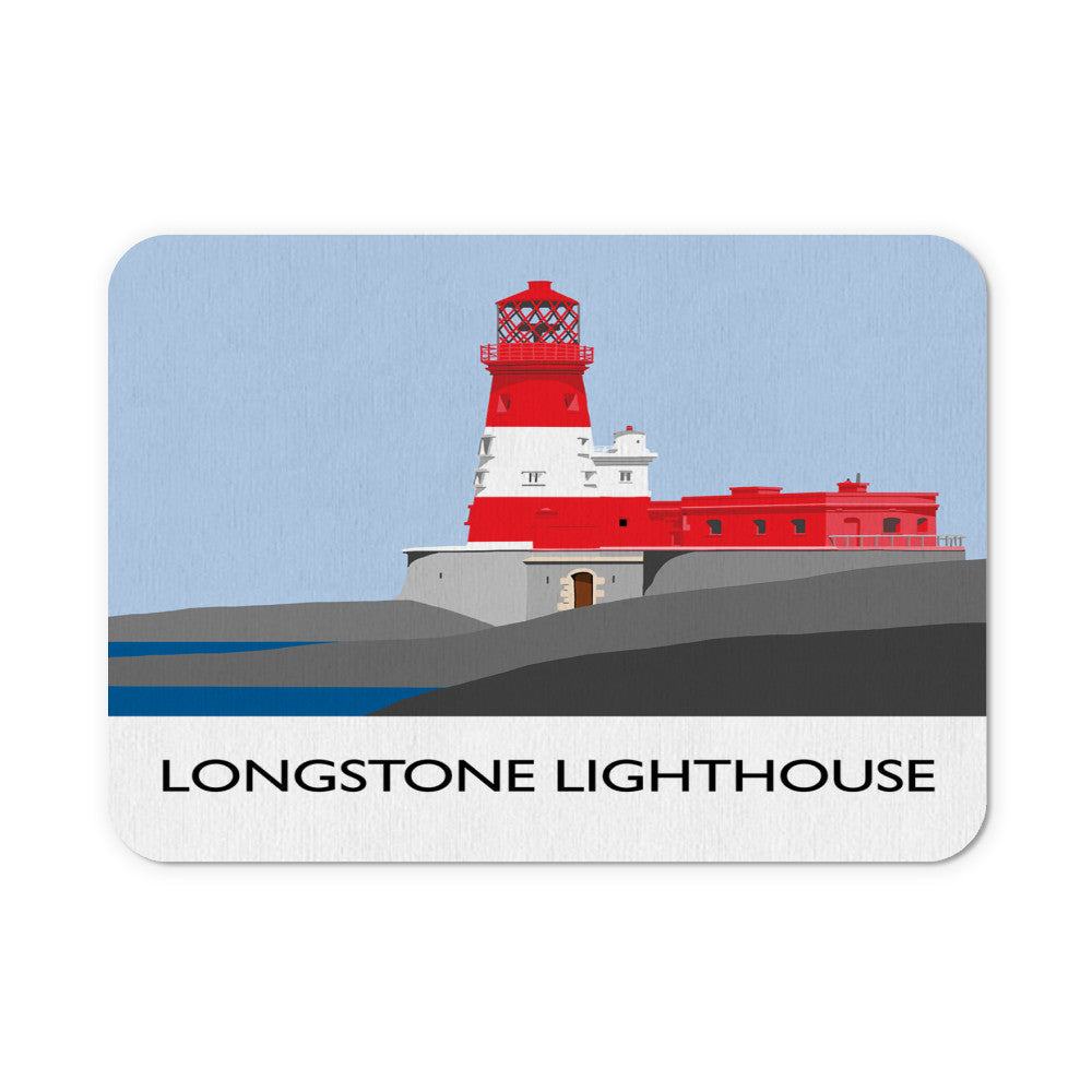 Longstone Lighthouse, Northumberland Mouse Mat