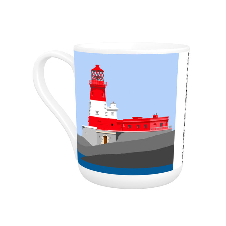 Longstone Lighthouse, Northumberland Bone China Mug