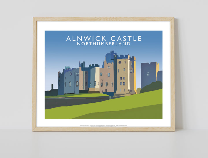 Alnwick Castle, Northumberland - Art Print