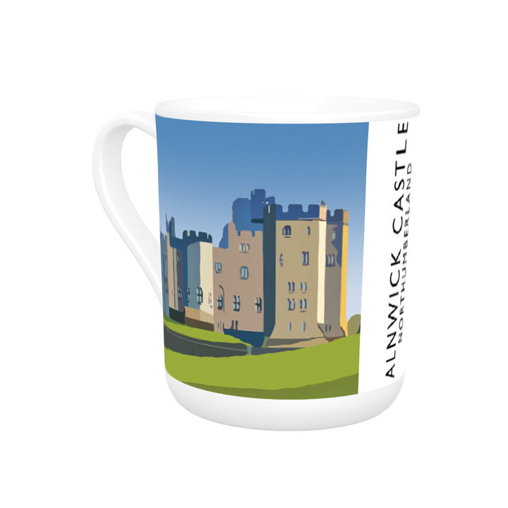 Alnwick Castle, Northumberland Bone China Mug