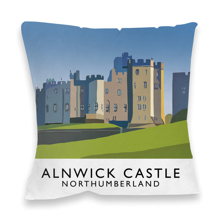 Alnwick Castle, Northumberland Fibre Filled Cushion