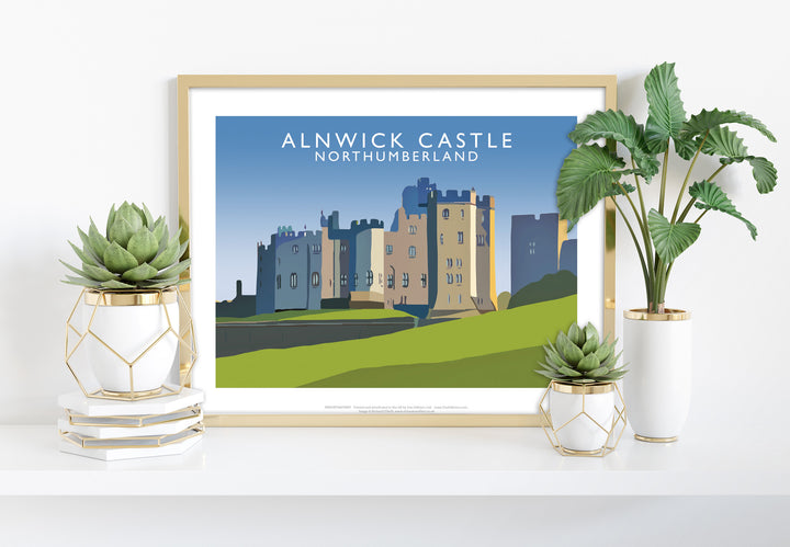 Alnwick Castle, Northumberland - Art Print