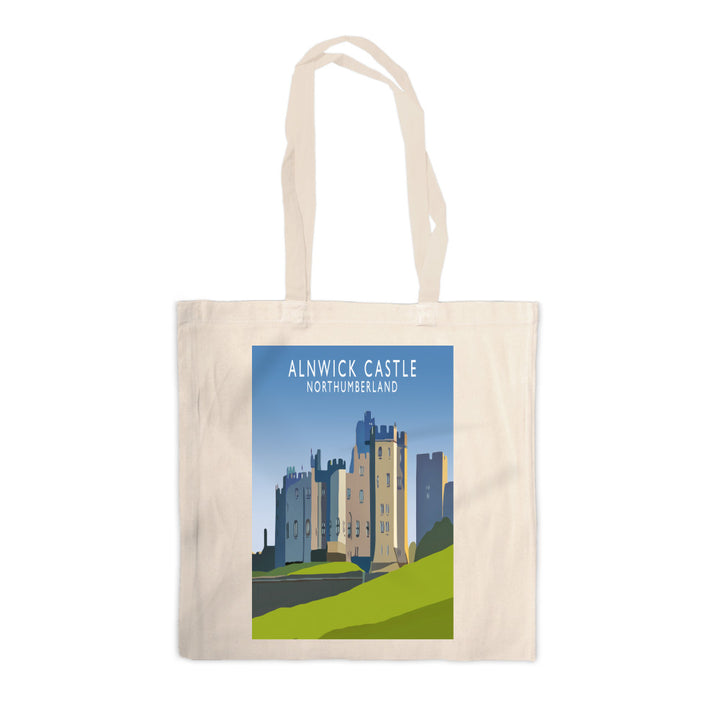 Alnwick Castle, Northumberland Canvas Tote Bag