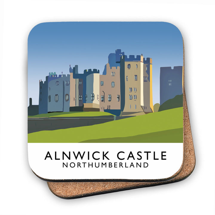 Alnwick Castle, Northumberland MDF Coaster