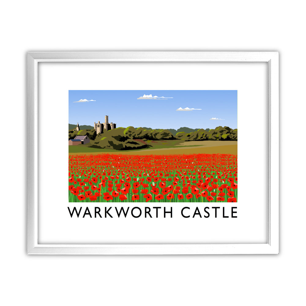 Warkworth Castle, Northumberland - Art Print