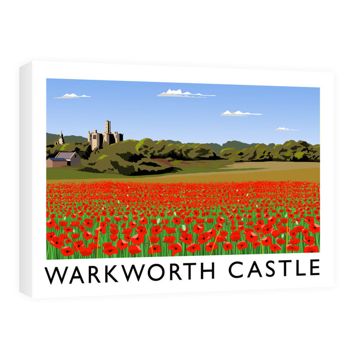 Warkworth Castle, Northumberland 60cm x 80cm Canvas