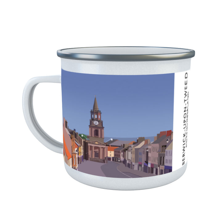 Berwick-Upon-Tweed, Northumberland Enamel Mug