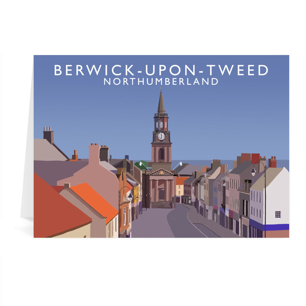 Berwick-Upon-Tweed, Northumberland Greeting Card 7x5