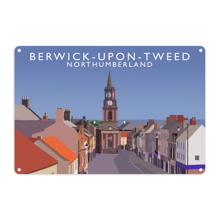 Berwick-Upon-Tweed, Northumberland Metal Sign