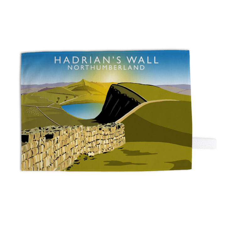 Hadrian's Wall, Northumberland Tea Towel