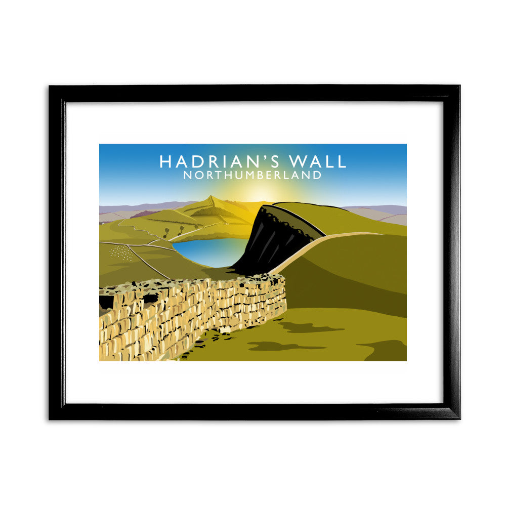 Hadrian's Wall, Northumberland - Art Print