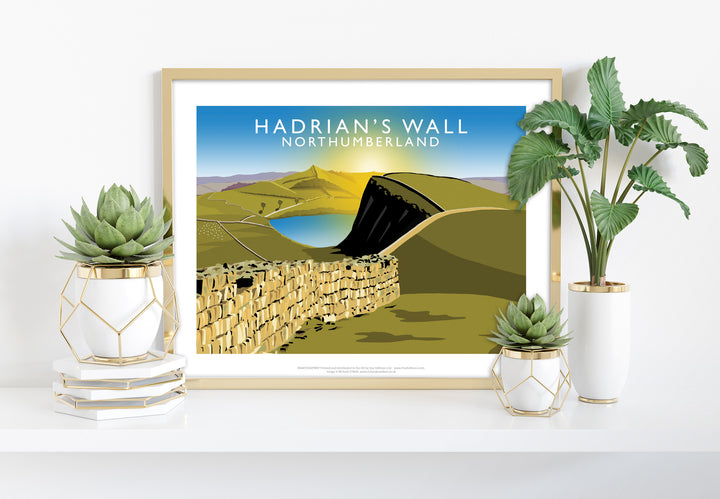 Hadrian's Wall, Northumberland - Art Print