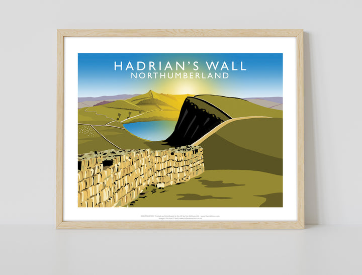 Hadrian's Wall, Northumberland - Art Print