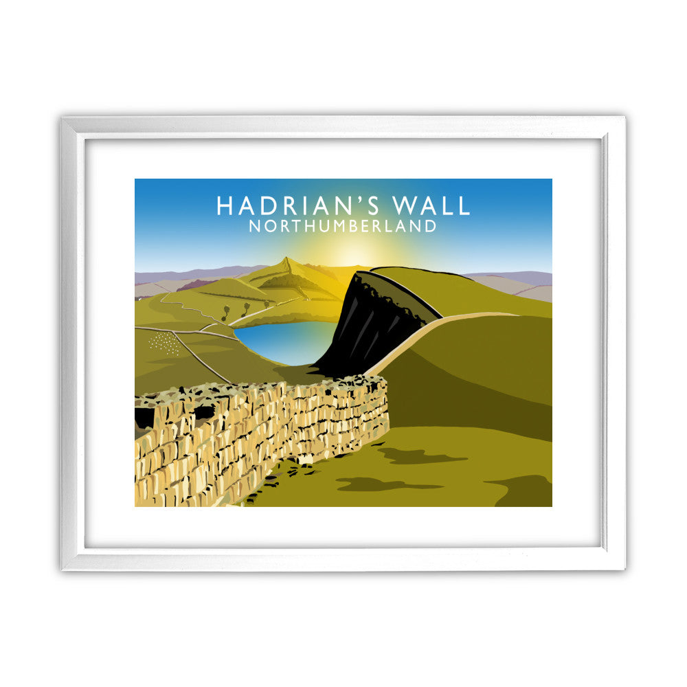 Hadrian's Wall, Northumberland - Art Print