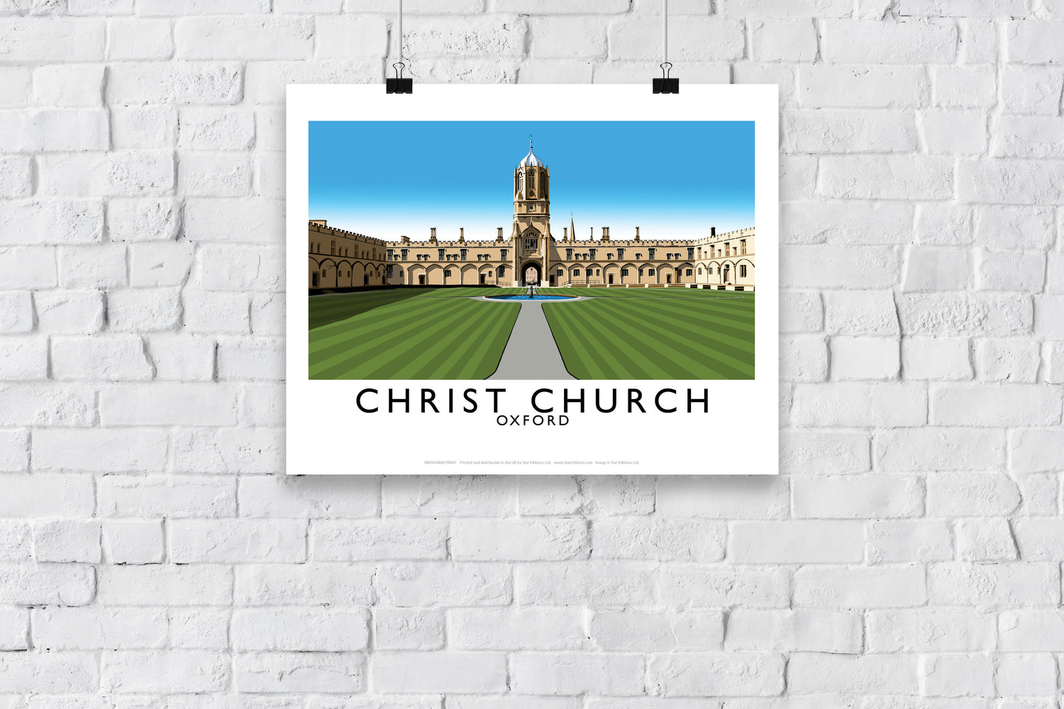 Christ Church, Oxford - Art Print