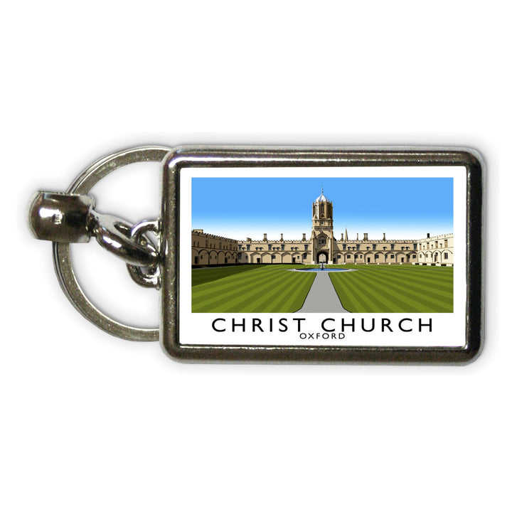 Christ Church, Oxford Metal Keyring