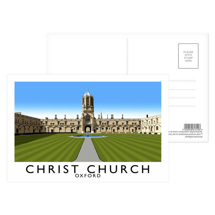 Christ Church, Oxford Postcard Pack