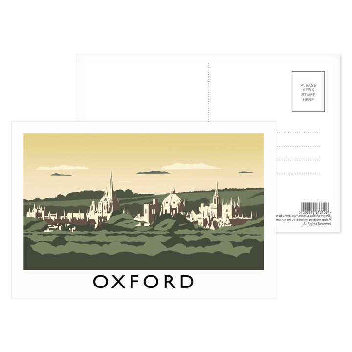 Oxford Postcard Pack