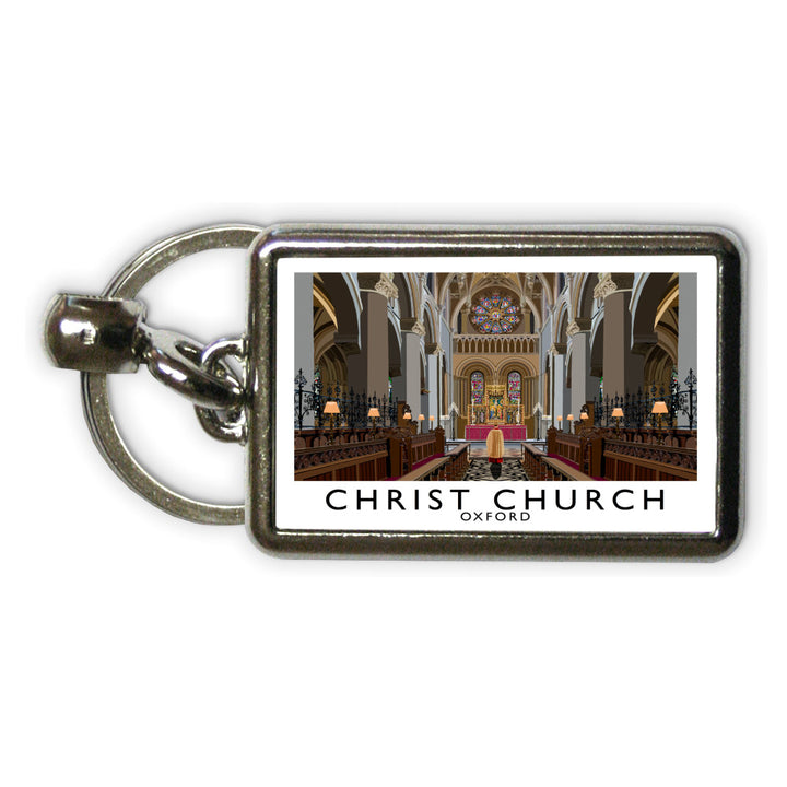 Christ Church, Oxford Metal Keyring