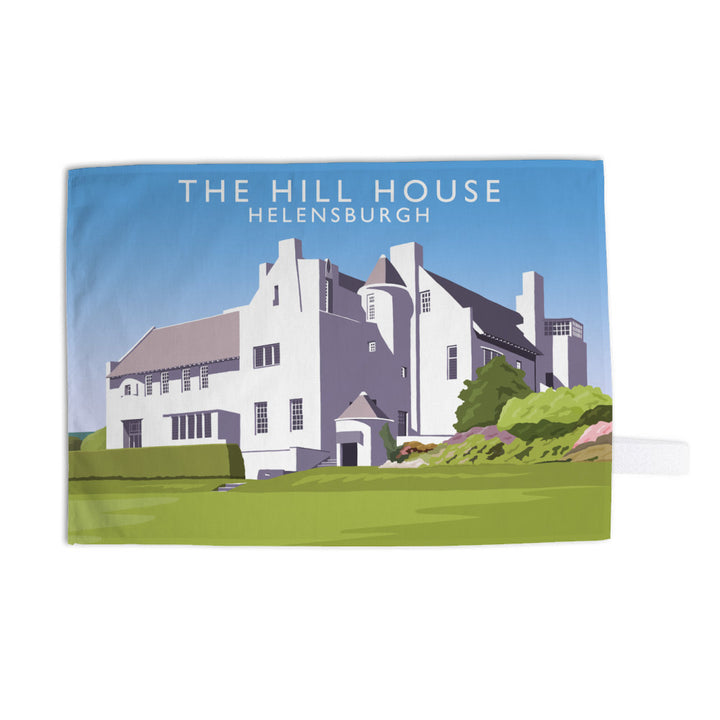 The Hill House, Helensburgh, Scotland Tea Towel