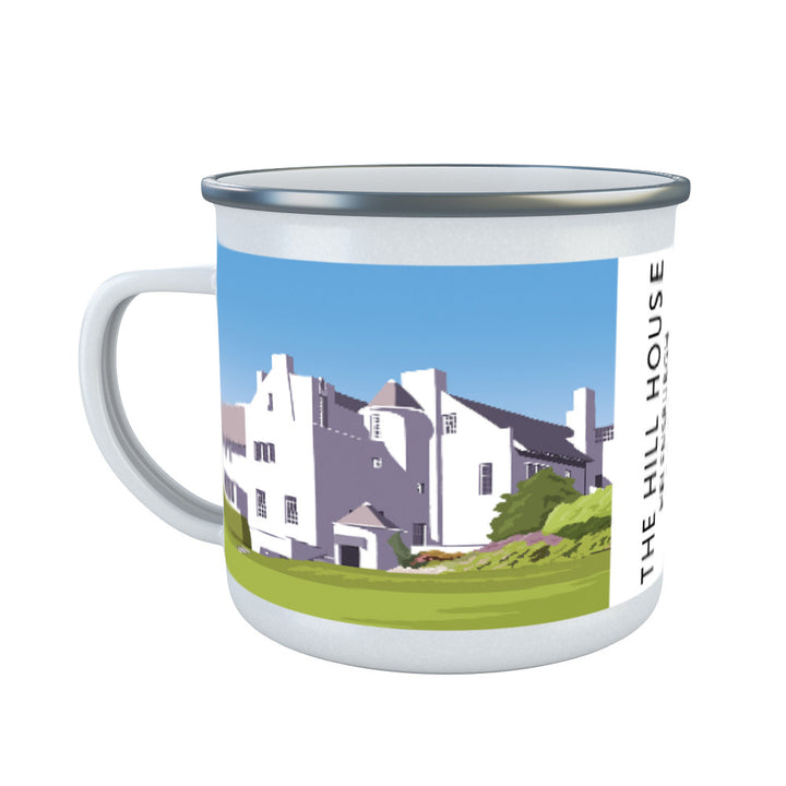 The Hill House, Helensburgh, Scotland Enamel Mug