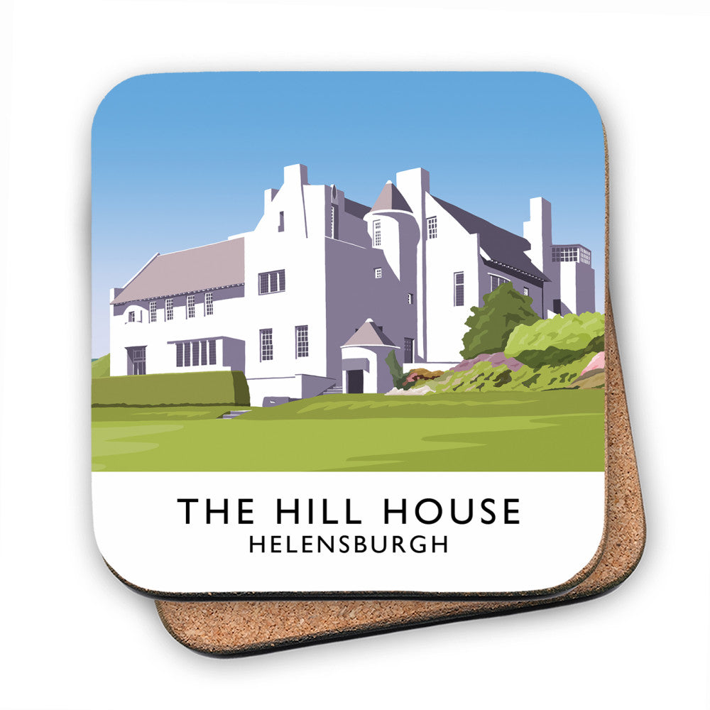 The Hill House, Helensburgh, Scotland MDF Coaster