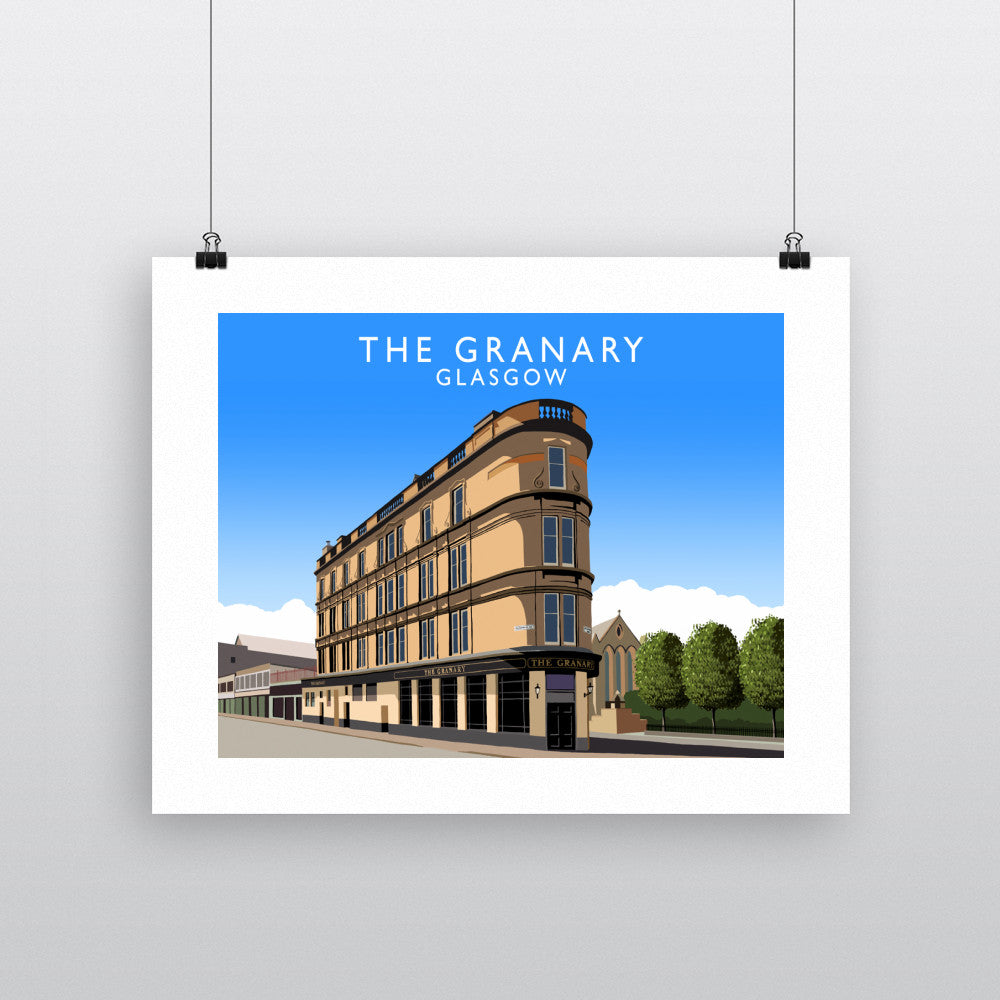 The Granary, Glasgow, Scotland 11x14 Print