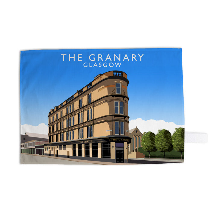 The Granary, Glasgow, Scotland Tea Towel