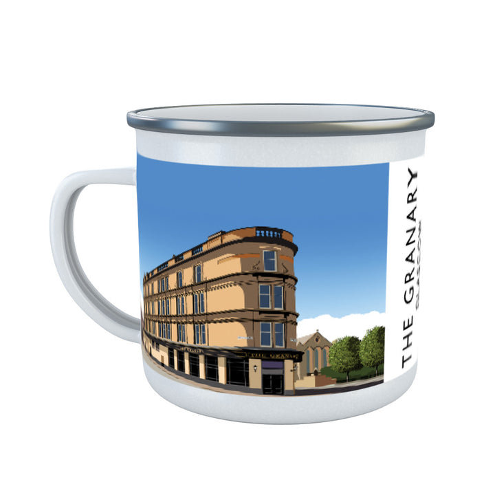The Granary, Glasgow, Scotland Enamel Mug
