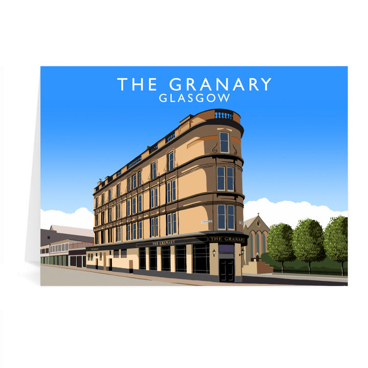 The Granary, Glasgow, Scotland Greeting Card 7x5