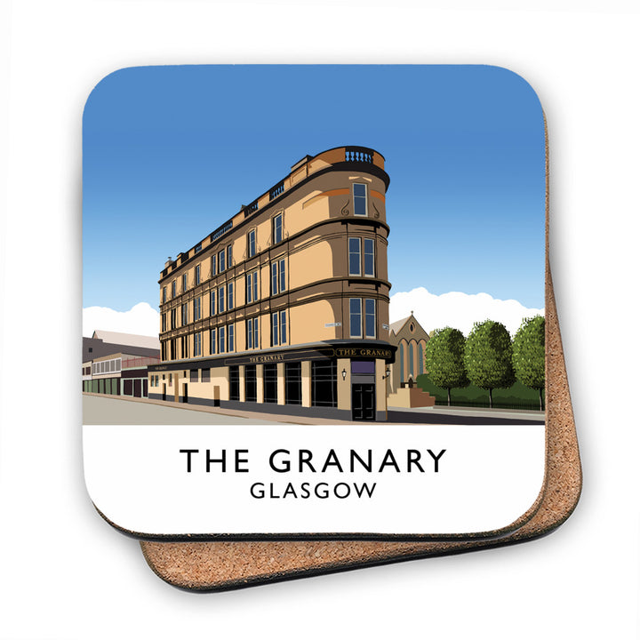 The Granary, Glasgow, Scotland MDF Coaster