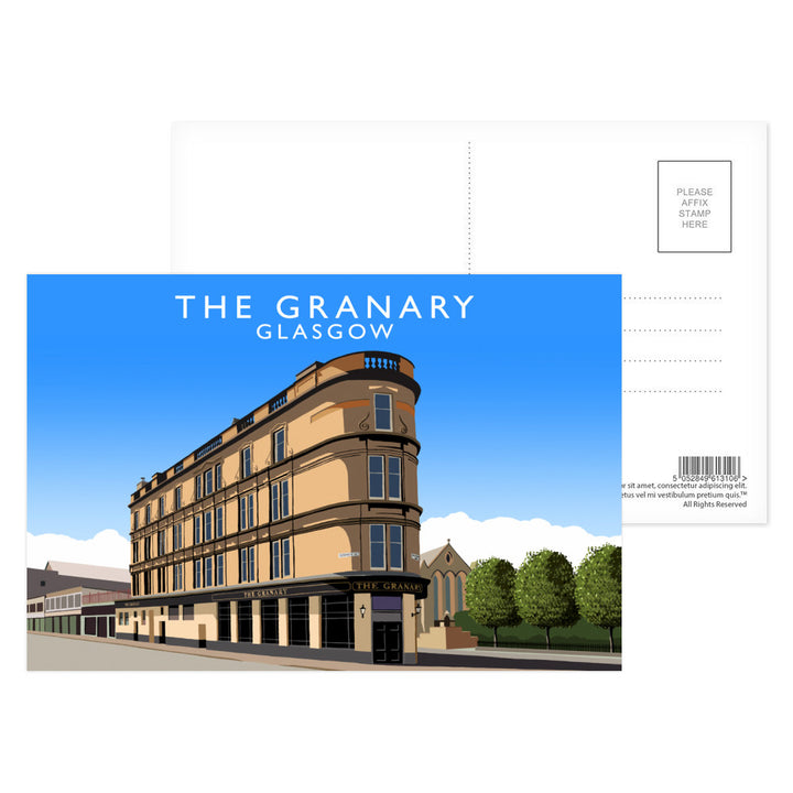 The Granary, Glasgow, Scotland Postcard Pack