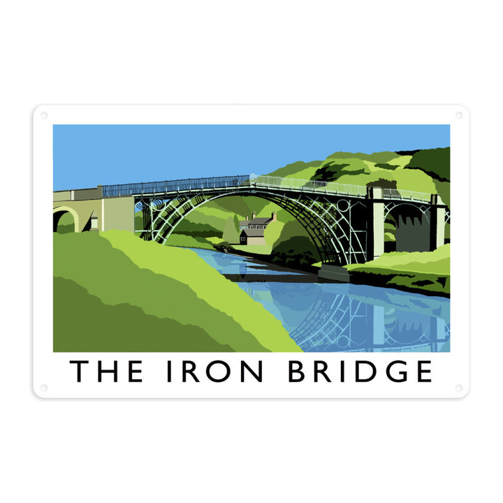 The Iron Bridge, Telford Metal Sign