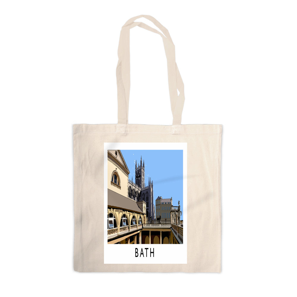 Bath Canvas Tote Bag