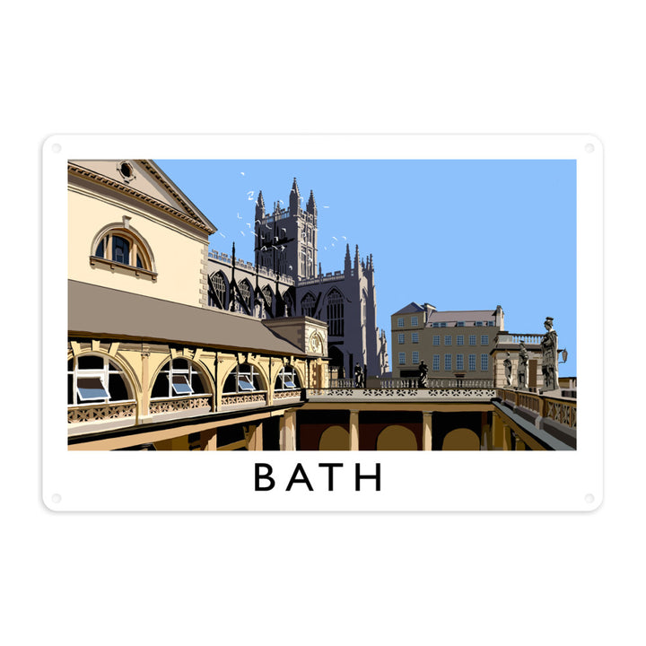 Bath Metal Sign