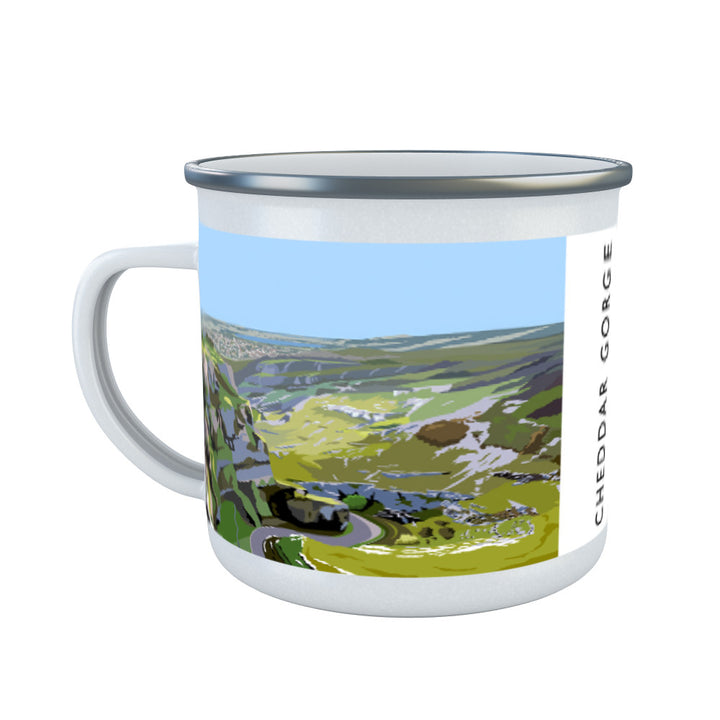 Cheddar Gorge, Somerset Enamel Mug
