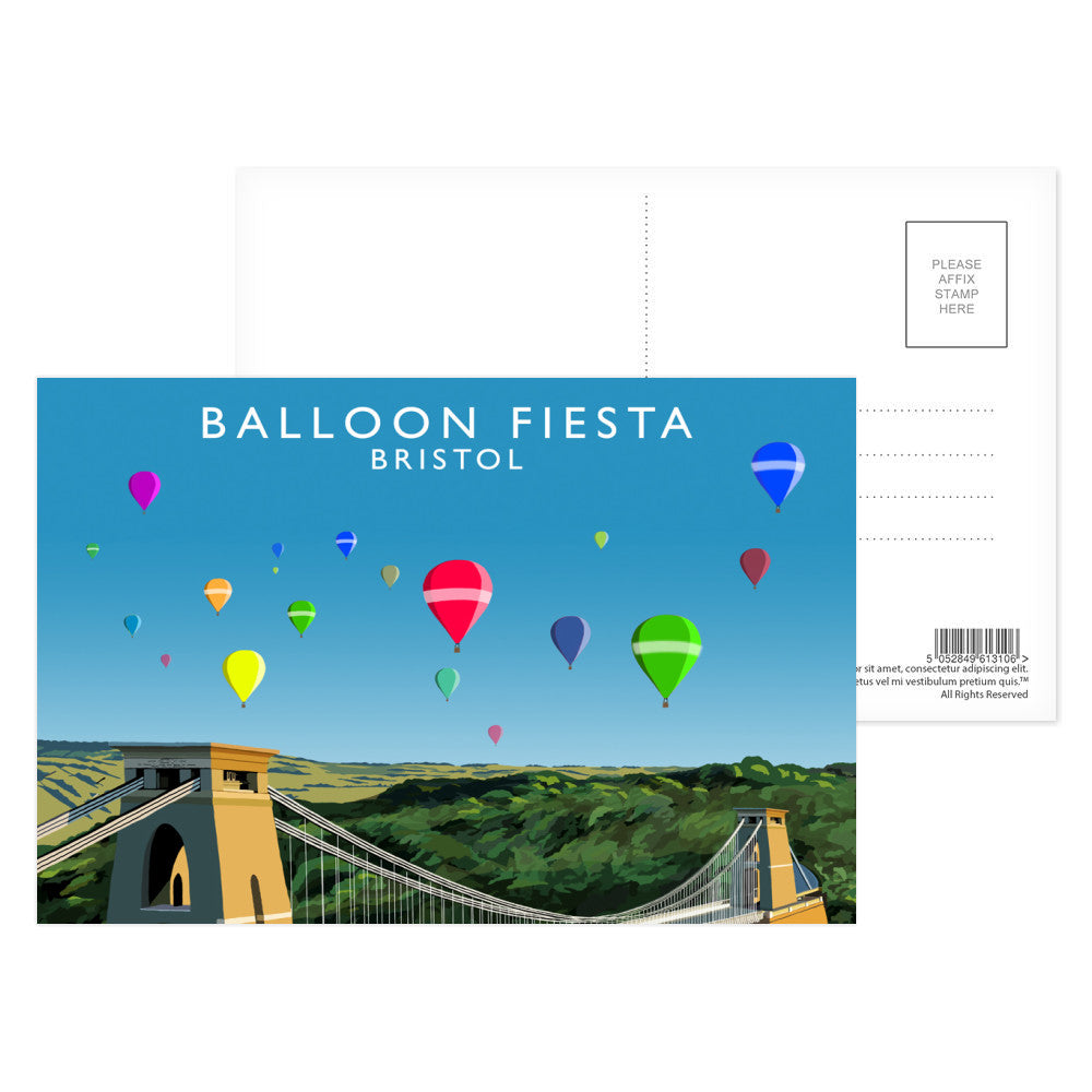 Balloon Fiesta, Bristol Postcard Pack