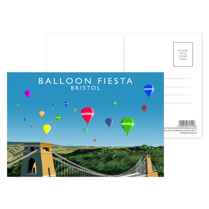 Balloon Fiesta, Bristol Postcard Pack
