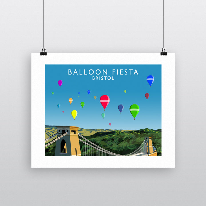 Balloon Fiesta, Bristol 90x120cm Fine Art Print