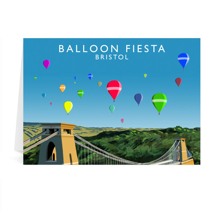 Balloon Fiesta, Bristol Greeting Card 7x5