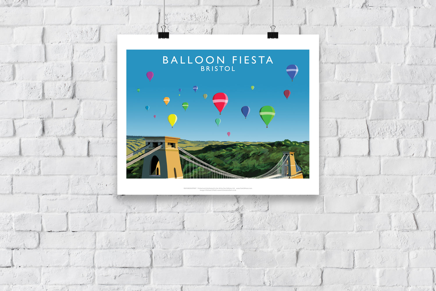 Balloon Fiesta, Bristol - Art Print