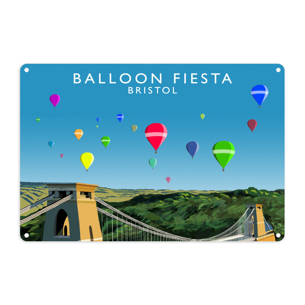 Balloon Fiesta, Bristol Metal Sign