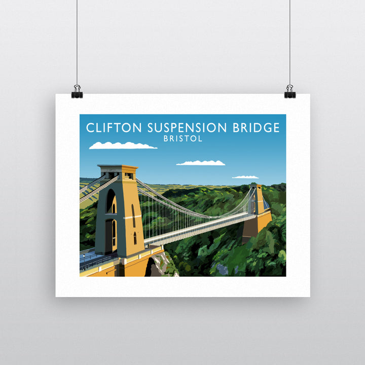 Clifton Suspension Bridge, Bristol 90x120cm Fine Art Print