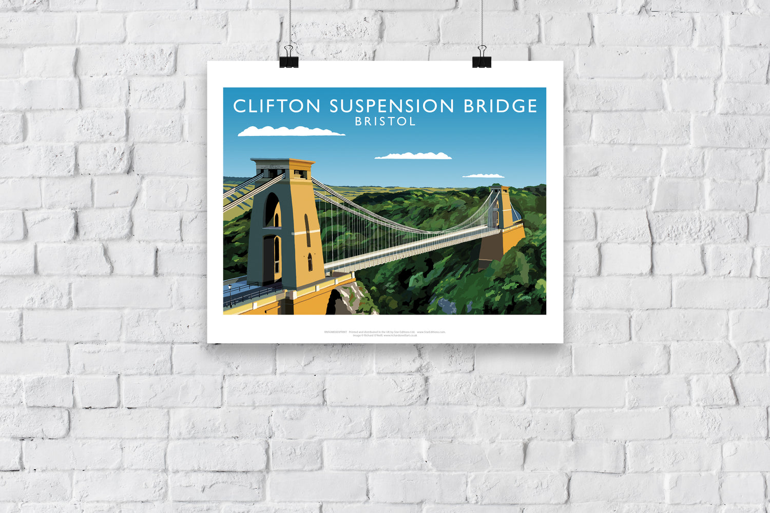 Clifton Suspension Bridge, Bristol - Art Print