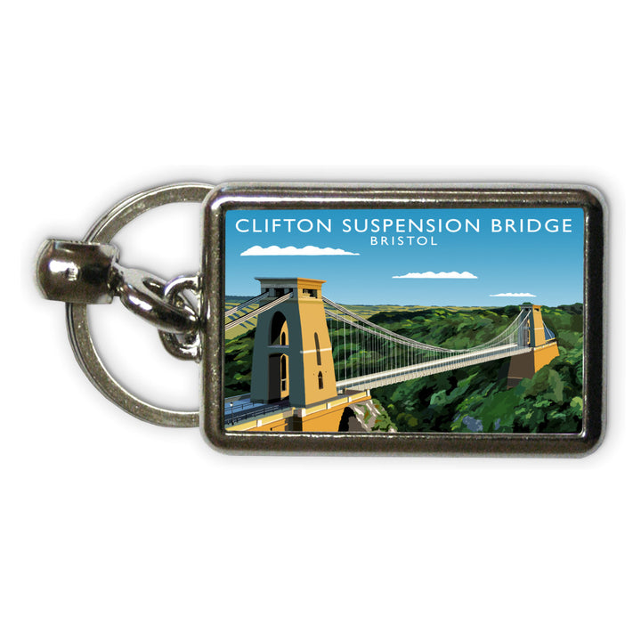 Clifton Suspension Bridge, Bristol Metal Keyring