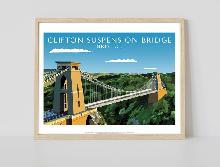 Clifton Suspension Bridge, Bristol - Art Print