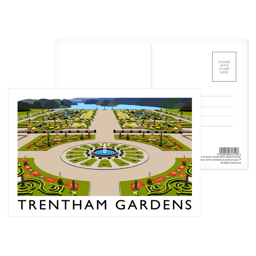 Tretham Gardens, Stoke-On-Trent Postcard Pack