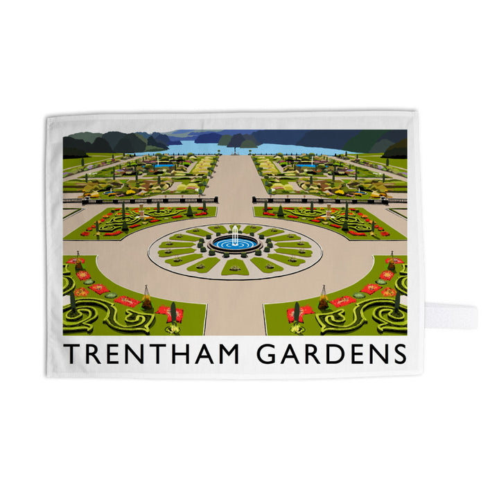 Tretham Gardens, Stoke-On-Trent Tea Towel